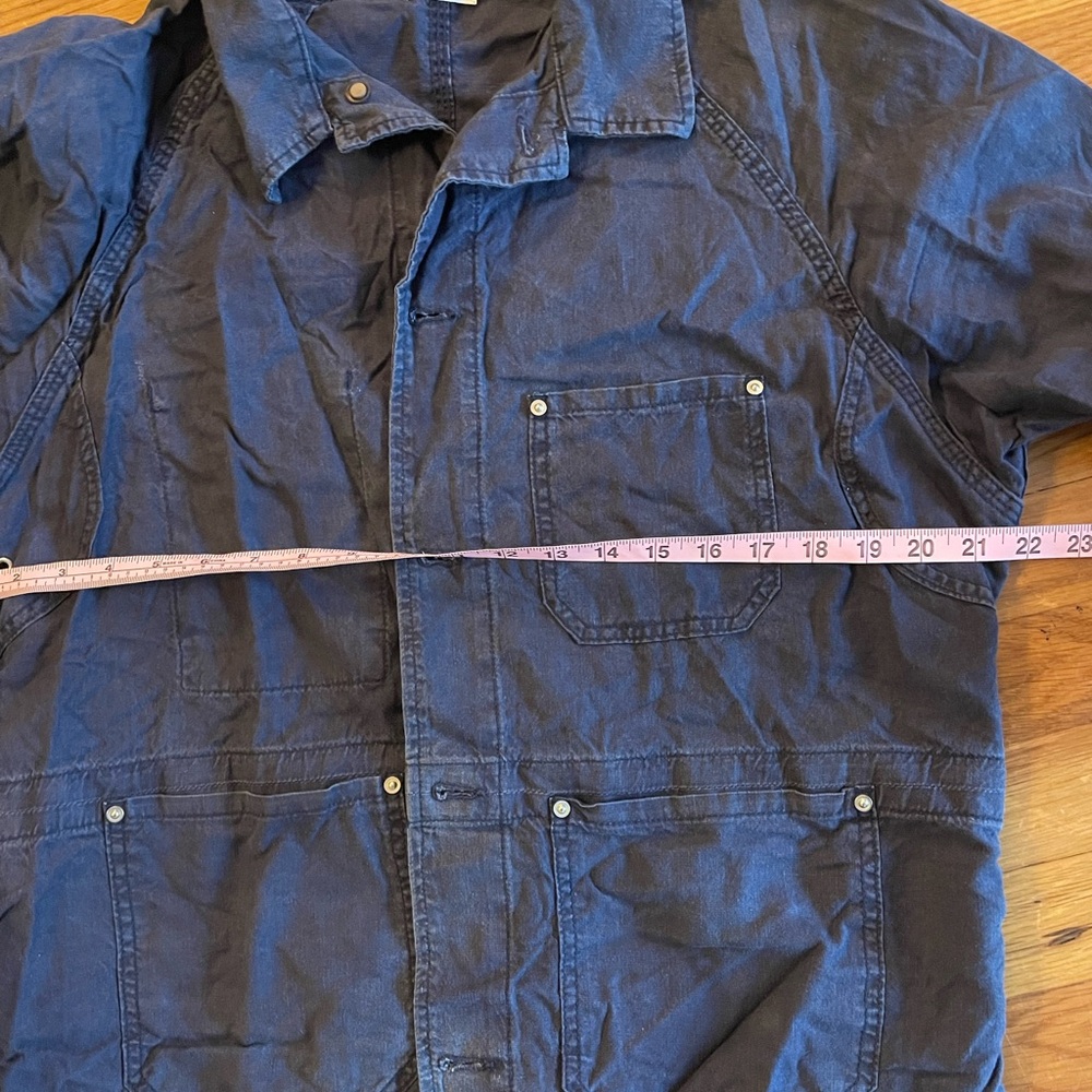 Apolis Navy Button-Up Jacket - Picture 4 of 7
